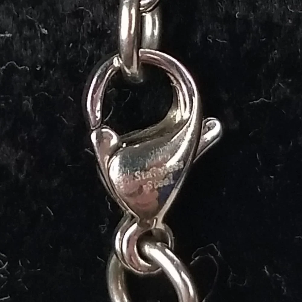 Chisel Figaro Chain Stainless Steel Necklace Link Unisex Gift Minimalist Preppy